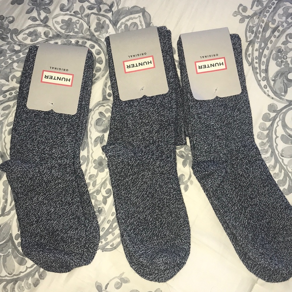 NWT dark grey hunter socks
